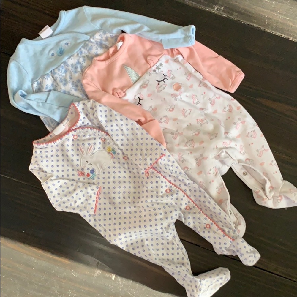 Set of Three pajamas by Starting Out